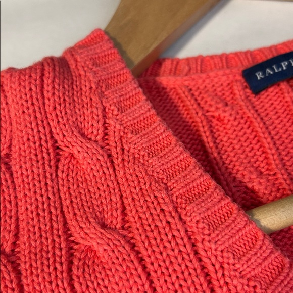 Ralph Lauren Coastal Cotton Cable Knit Sweater - Picture 9 of 11